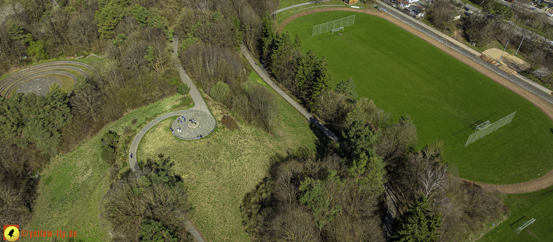 20.03.2024 - der Ostpark mit Umgebung in Neuperlach